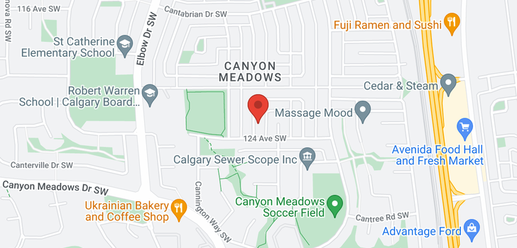 map of 959 CANNA CR SW